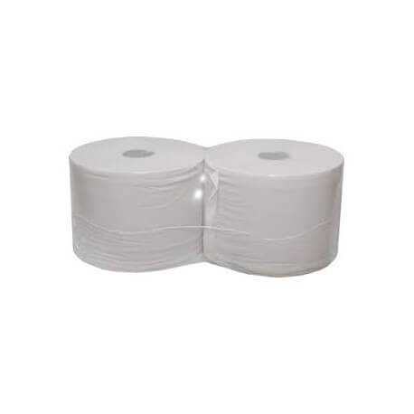Rolo de papel Industrial, CEL., 2 folhas, 833 serviços, 250 metros (pack 2 rolos)
