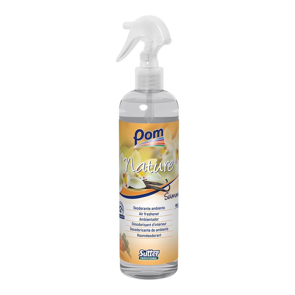 NATURE SUMMER 350ml: Desodorizante de ambiente em trigger. Fragrância doce | SUTTER