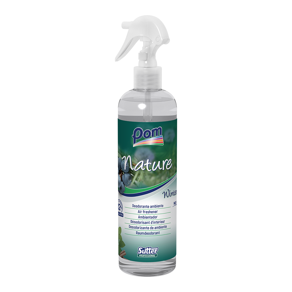 NATURE WINTER 350ml: Desodorizante de ambiente em trigger. Fragrância de madeira balsâmica | SUTTER