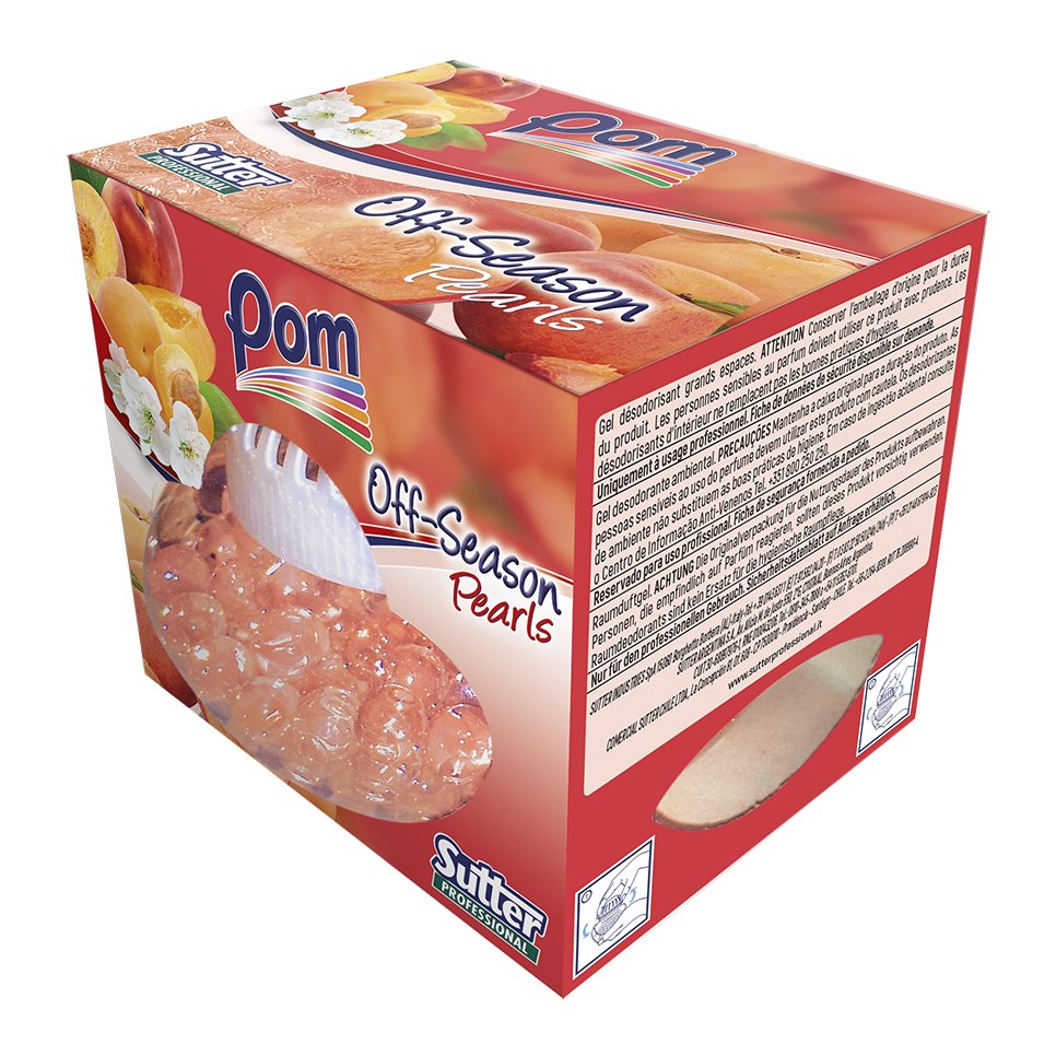 OFF-SEASON PEARLS 0,12kg: Gel desodorante ambiental. Perfume de frutas vermelhas | SUTTER