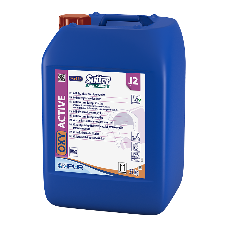 OXY ACTIVE, 22kg: Aditivo à base de oxigênio activo sem espuma I SUTTER