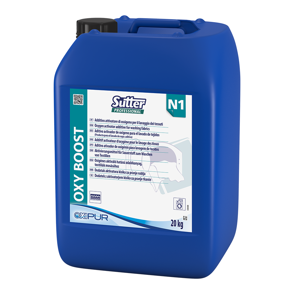 OXY BOOST, 20kg: Aditivo ativador de oxigênio e ácido peracético I SUTTER