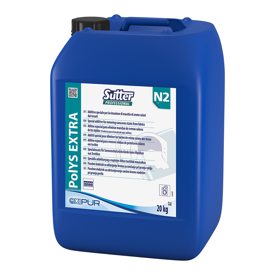 POLYS EXTRA, 20kg: Aditivo especial para protetores solares e manchas escuras I SUTTER