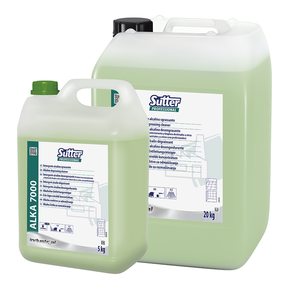 ALKA 7000, 20kg: Detergente alcalino desengordurante I SUTTER