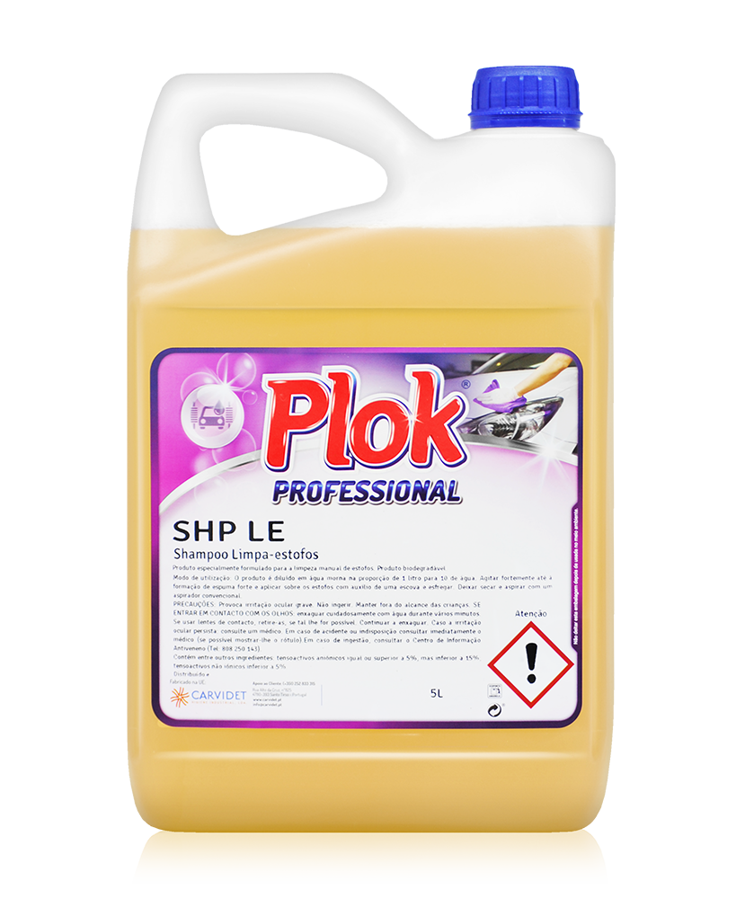 SHP Le, 5 litros: Shampoo Limpa Estofos | INOVA