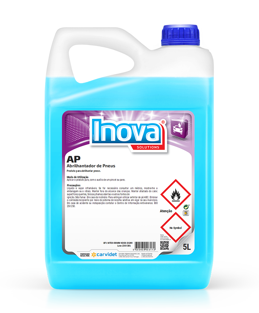 Ap, 5L: Abrilhantador de Pneus | INOVA