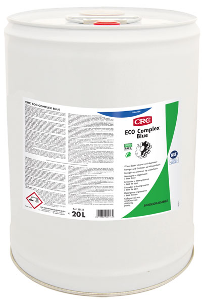 Eco Complex Blue, 20 Litros: Desengordurante universal base água I CRC