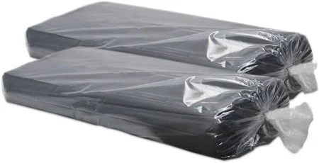 Saco de Lixo Industrial I BD - 100x120/0,08 com fole 15+15 I Preto I 120 litros I Venda em 10 kg