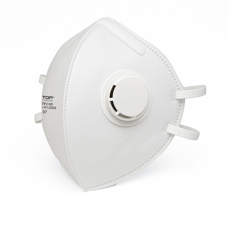 Máscaras de proteção FFP2 com válvula, pack 12 unidades (Preço unitário) I SAFETOP