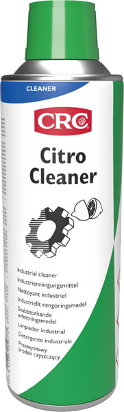 Citro Cleaner, 500 ml: Produto limpeza pesado à base de terpenos naturais de laranja para uma limpeza segura de máquinas e equipamentos durante as atividades de manutenção I CRC