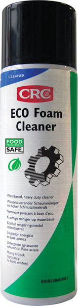Eco Foam Cleaner 500Ml: Espuma de limpeza multiusos à base de água para utilização em superfícies verticais, duras e como produto de limpeza pós manutenção I CRC