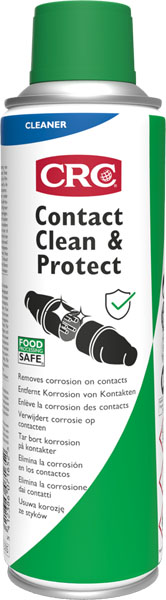 Contact Clean & Protect 250Ml: Óleo de limpeza para contatos que pode ser utilizado para a limpeza, desoxidação, lubrificação e proteção de contatos elétricos I CRC