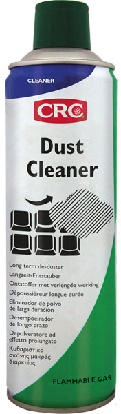 Dust Cleaner, 500 ml: Produto limpeza de pó com gás inflamável de alta pressão que remo num jato poderoso I CRC