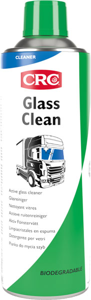 Glass Clean, 500 ml: Produto limpeza para para-brisas e vidros, remove toda sujidade da estrada, riscos óleo, resíduos de cola e matéria biológica I CRC