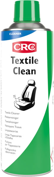 Textile Clean 500Ml: Limpa estofos, tecidos, vinil e couro no interior do automóvel I CRC