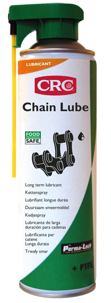Chain Lube Ind 500Ml: Lubrificante de longa duração para utilização em rolos, correntes e correias transportadoras I CRC