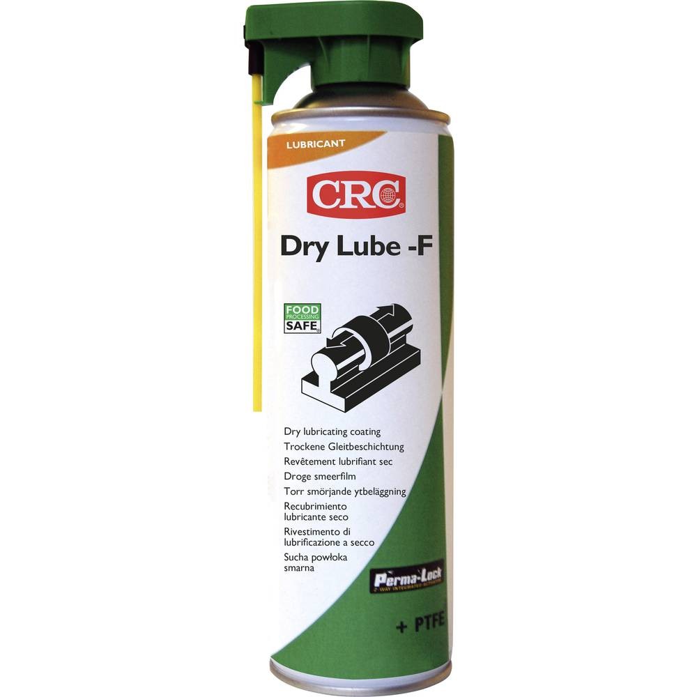 Dry Lube-F, 500 ml: Lubrificante PTFE fino e seco para lubrificação geral. I CRC