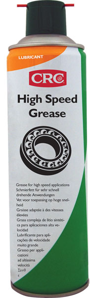 High Speed Greaser 500ml: Massa lubrificante para aplicação de velocidade muito elevada I CRC
