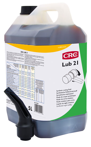 Lub 21, 5 Litros: Óleo de corte para todo o tipo de metais I CRC