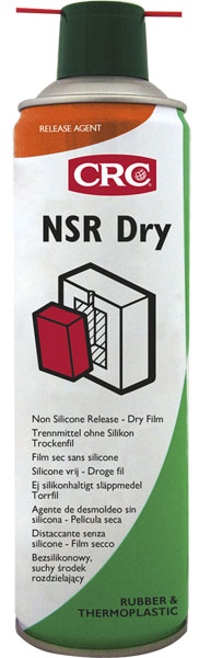 NSR DRY, 500ml: Desmoldante sem silicone de serviço médio. Película seca. I CRC