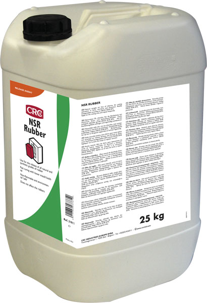 NSR Rubber, 25kg: Desmoldante  não baseado em silicone p/borrachas I CRC