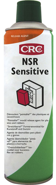NSR Sensitive, 500ml: Desmoldante sem silicone sem transferência para plásticos I CRC