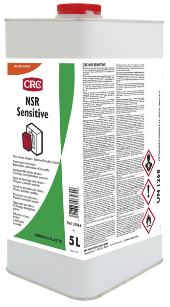 NSR Sensitive, 5 litros: Desmoldante sem silicone sem transferência para plásticos I CRC