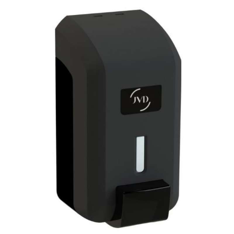 Dispensador saboneteira com sistema de enchimento ABS, JVD, Preto