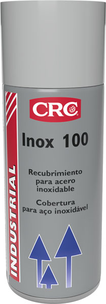 Inox 100 400ml: Revestimento de proteção c/ acabamento em aço inoxidável I CRC