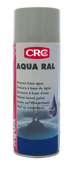 Aqua Ral 7001 400ml: Tinta de secagem rápida e flexivel e resistente aos raios UV I CRC