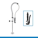 Torneira misturadora com chuveiro comprido sem bica