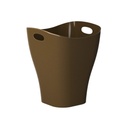 Papeleira com pedal e tampa I Preto I 8 litros (cópia) (cópia) (cópia)