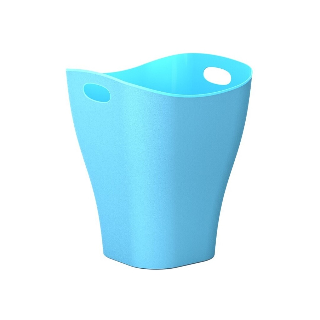 Papeleira sem tampa I Azul claro I 16 litros