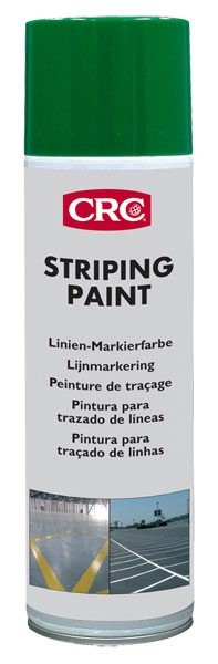Striping Paint Verde 500ml: Tinta de marcação de longa duração I CRC