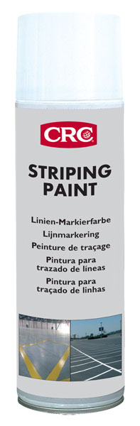Striping Paint Amarelo 500ml: Tinta de marcação de longa duração I CRC