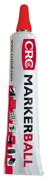 Marker Ball, Vermelho: Caneta multiusos de tinta acrílica I CRC