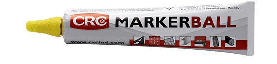 Marker Ball Amarelo : Caneta multiusos de tinta acrílica I CRC