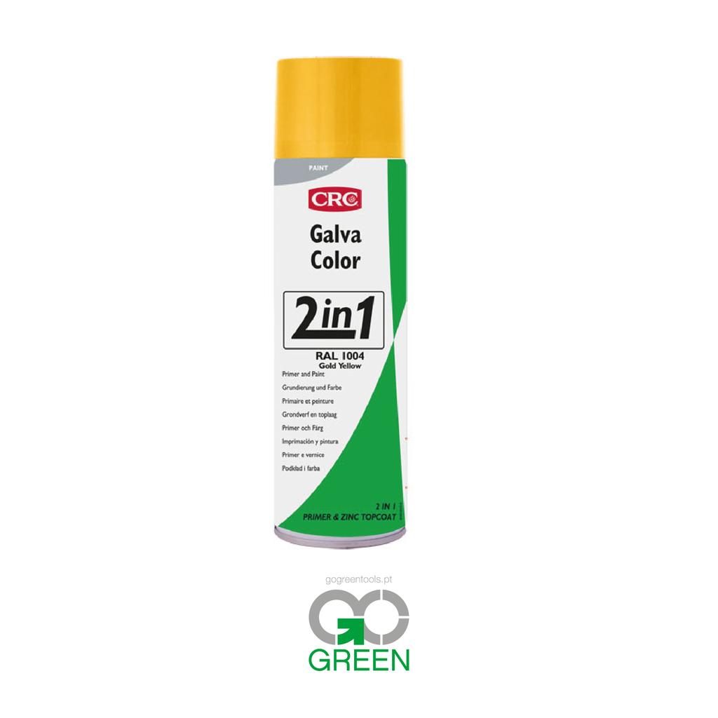 Acrylic Paint Amarelo 1004 400ml: Tinta que protege a superfície e dá cor intensa I CRC