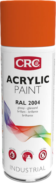 Marker Paint 2004 Laranja 400ml: Tinta que protege a superfície e dá uma cor intensa I CRC