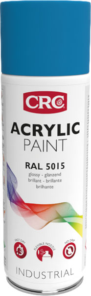 Marker Paint 5015 Azul 400ml: Tinta que protege as syperfícies e dá uma cor intensa I CRC