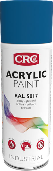 Marker Paint 5017 Azul 400ml: Tinta que proteje as superfícies e dá uma cor intensa I CRC