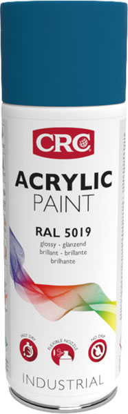 Marker Paint 5019 Azul 400ml: Tinta que protege as superfícies e dá uma cor intensa I CRC