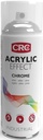 Acrylic Chrome Effect, 400ml: Spray efeito cromado proporciona acabamento decorativo I CRC