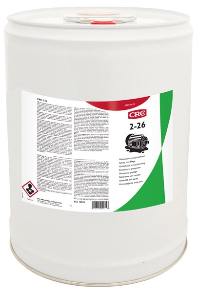 2-26 20Lt.: Lubrificante multiusos e proteção anticorrosão evita avarias elétricas I CRC