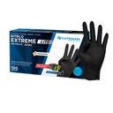 Luvas de Nitrilo Cuatrogasa Extreme Lite Preto 5,2g - Tamanho S (Pack 100)