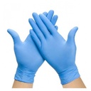Luvas de Nitrilo Generalista sem pó Azul - Tamanho S (pack 200)