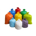 Saco de Lixo Industrial em Rolo I BD - 80x60/0,06 I 50 litros I 20 sacos I 10 rolos caixa I Cores diversas