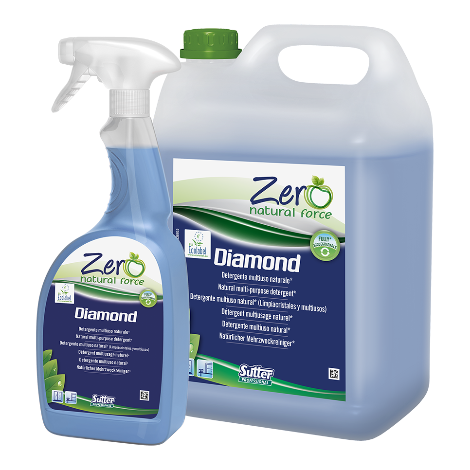 DIAMOND, 750ml: Detergente natural multiúsos I SUTTER
