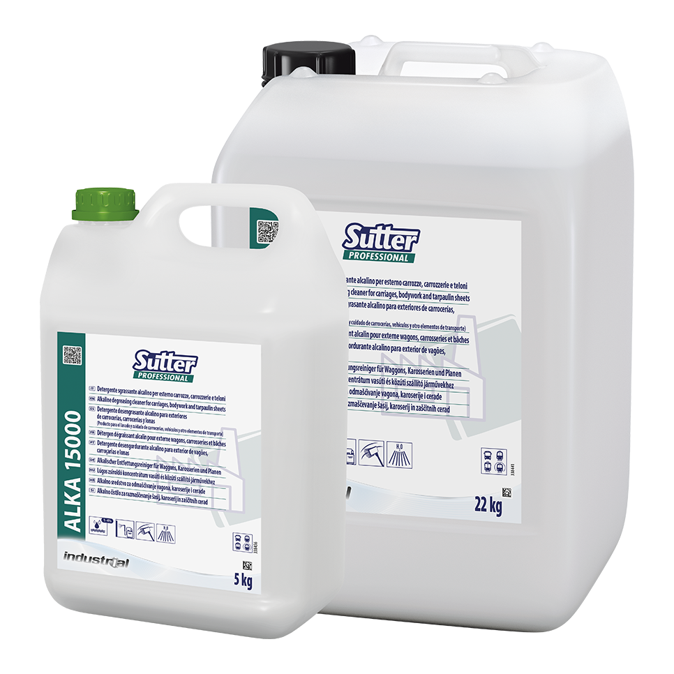 ALKA 9000, 20kg: Detergente alcalino para lavagem de carroçarias e superfícies duras I SUTTER (cópia)