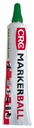 Marker Ball Verde: Caneta de marcação de tinta acrílica I CRC